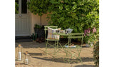 Habitat Eve 2 seater metal garden bistro set in green, UK version