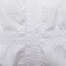 Argos Home Seersucker Square White Duvet Cover Set Double - British product