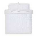 Argos Home Seersucker Square White Duvet Cover Set King Size - British product