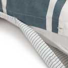 Habitat Coastal Stripe Blue duvet cover set for single bed, UK version
