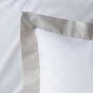 Habitat Cotton Oxford Edge White Double Bedding Set, UK version
