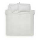 Habitat cotton muslin white bedding set double, UK version