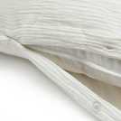 Habitat Cotton Muslin White Bedding Set King size, UK version