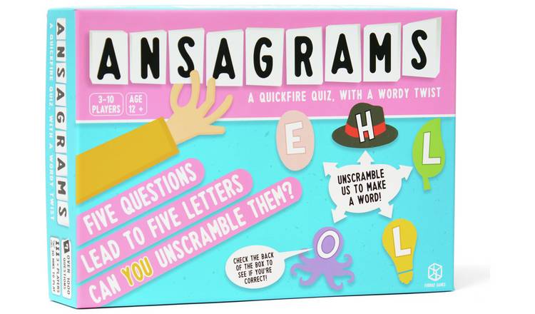 Ansagrams large box word game - British product