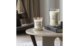 Woodwick large jar candle White Tea & Jasmine (British brand)