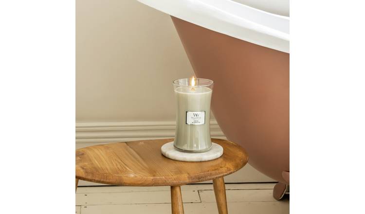 Woodwick Fireside large jar candle (British brand)