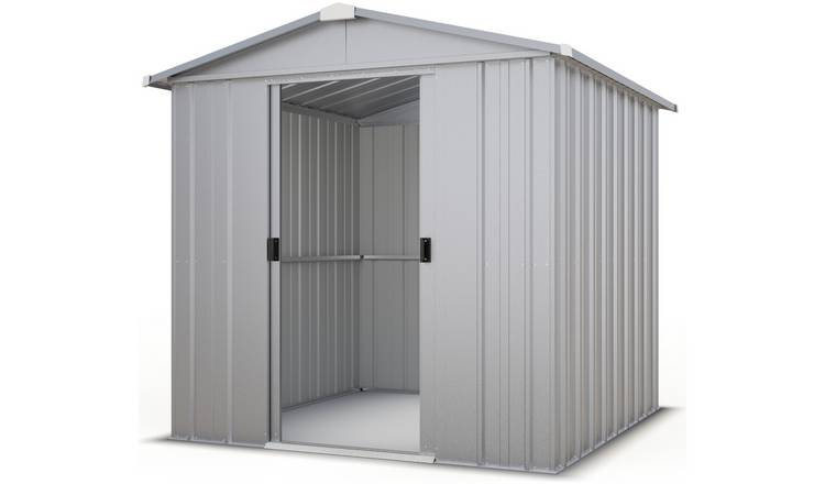 YardMaster metal garden shed 6x6ft (British brand)