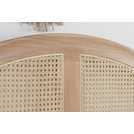 Birlea Oak Rattan Bed Frame Double - British product
