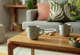 Habitat Matte Grey mugs 420ml, UK version
