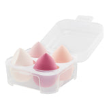 Livingandhome makeup sponge set 4 pink, imported from the UK