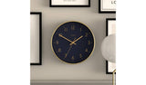 Jones Clocks Studio Analogue Wall Clock - Gold