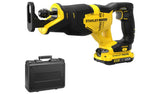 Stanley Fatmax V20 18V reciprocating saw with 2Ah battery (British brand)