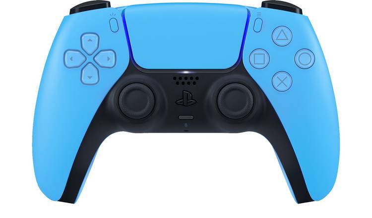 Sony PS5 wireless controller Starlight Blue (British brand)