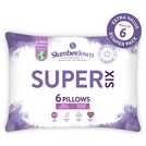 Slumberdown Super Six Soft Pillows 6 pack (British brand)