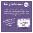 Slumberdown Super Six Soft Pillows 6 pack (British brand)