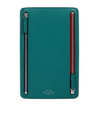 Smythson Panama Leather Multi-Zip Wallet (British brand)