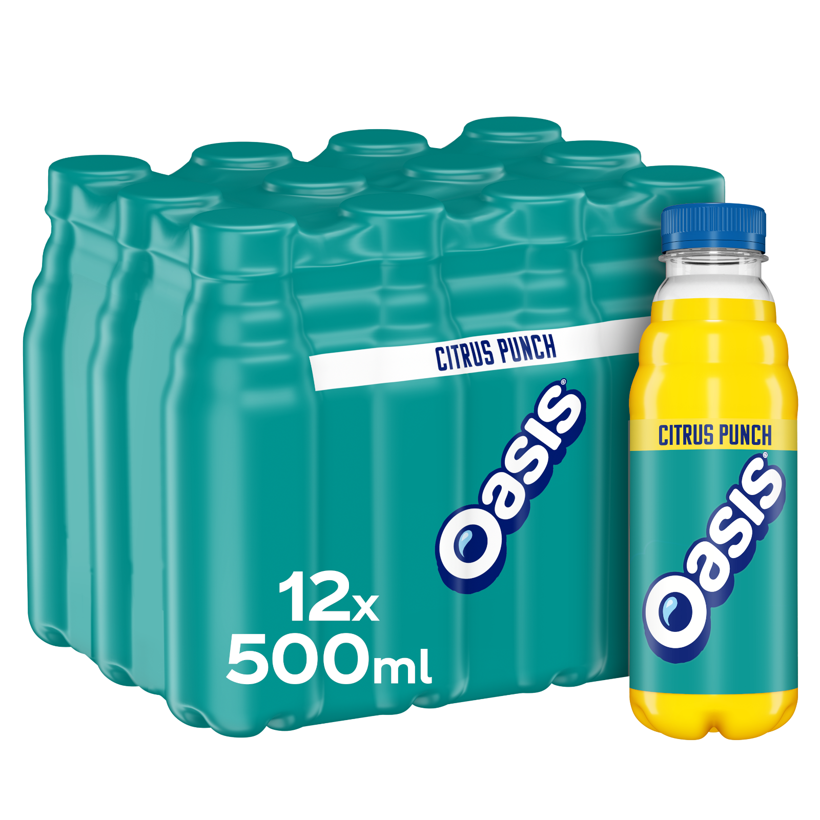 Oasis Citrus Punch 12x500ml, imported from the UK