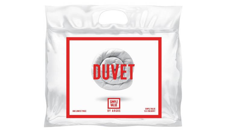 Argos Home 13.5 tog single duvet - British product