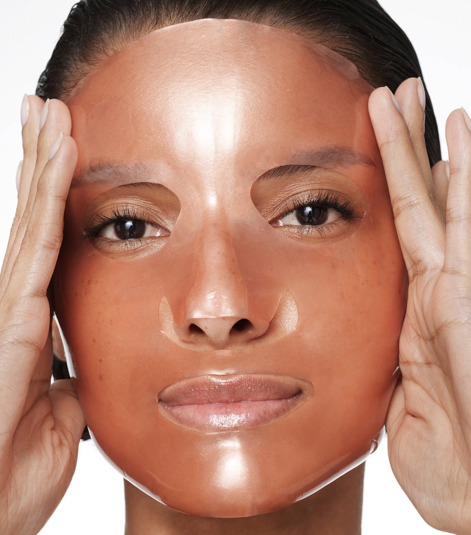 111Skin Rose Gold Brightening sheet mask 10 x 30ml, imported from the UK