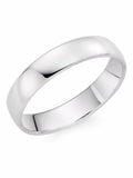 Beaverbrooks platinum wedding ring 4mm width - British product