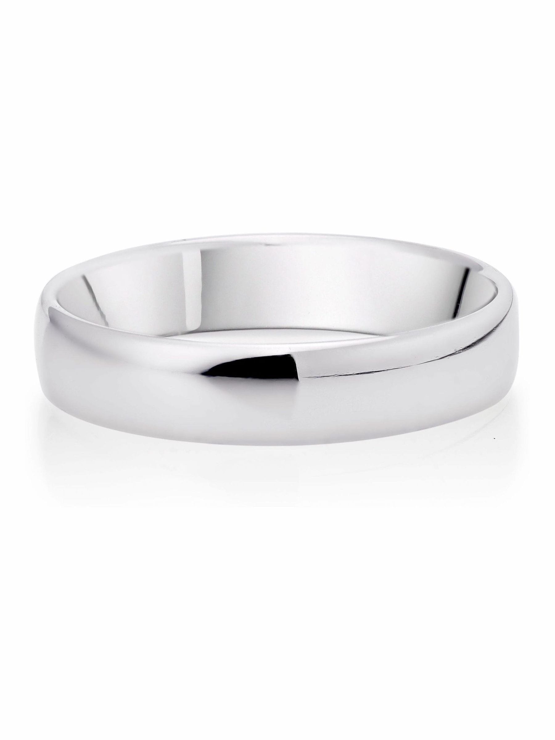 Beaverbrooks platinum wedding ring 4mm width - British product