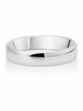 Beaverbrooks platinum wedding ring 4mm width - British product