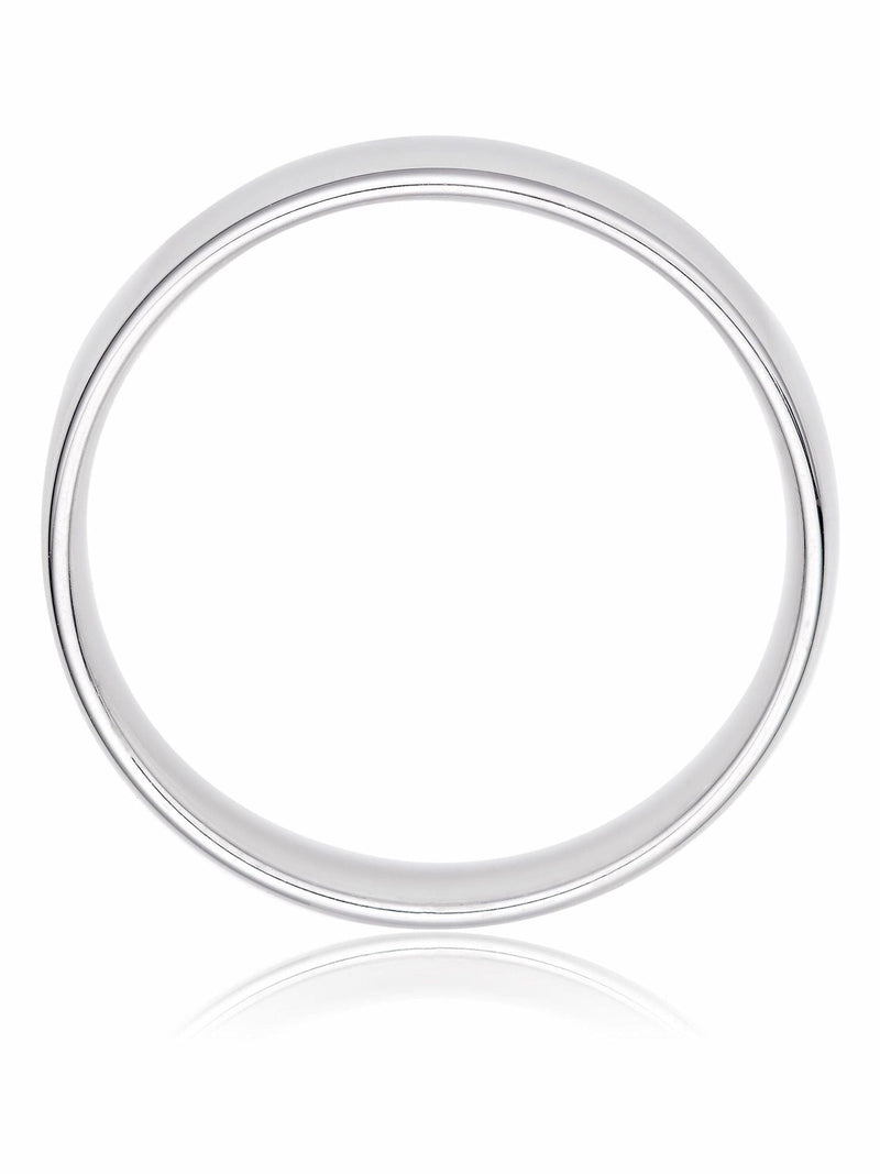 Beaverbrooks platinum wedding ring 4mm width - British product