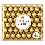 Ferrero Rocher Milk Chocolate Hazelnut Pralines 42 Pieces