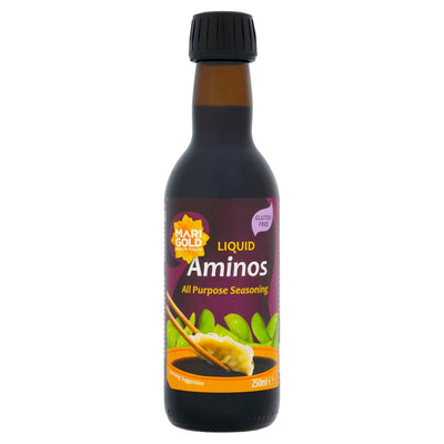 Liquid Amino Sauce with Hydrolysed Vegetable Protein for Savoury Dishes, Gluten-Free and Vegan