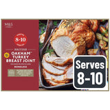 M&S British Oakham Turkey Breast Joint Boneless Frozen