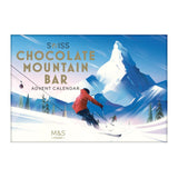 M&S Swiss Chocolate Mountain Bar Advent Calendar