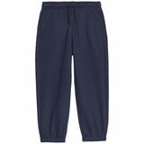 M&S Boys Cotton Rich Plain Joggers, 6-7 Years, Navy