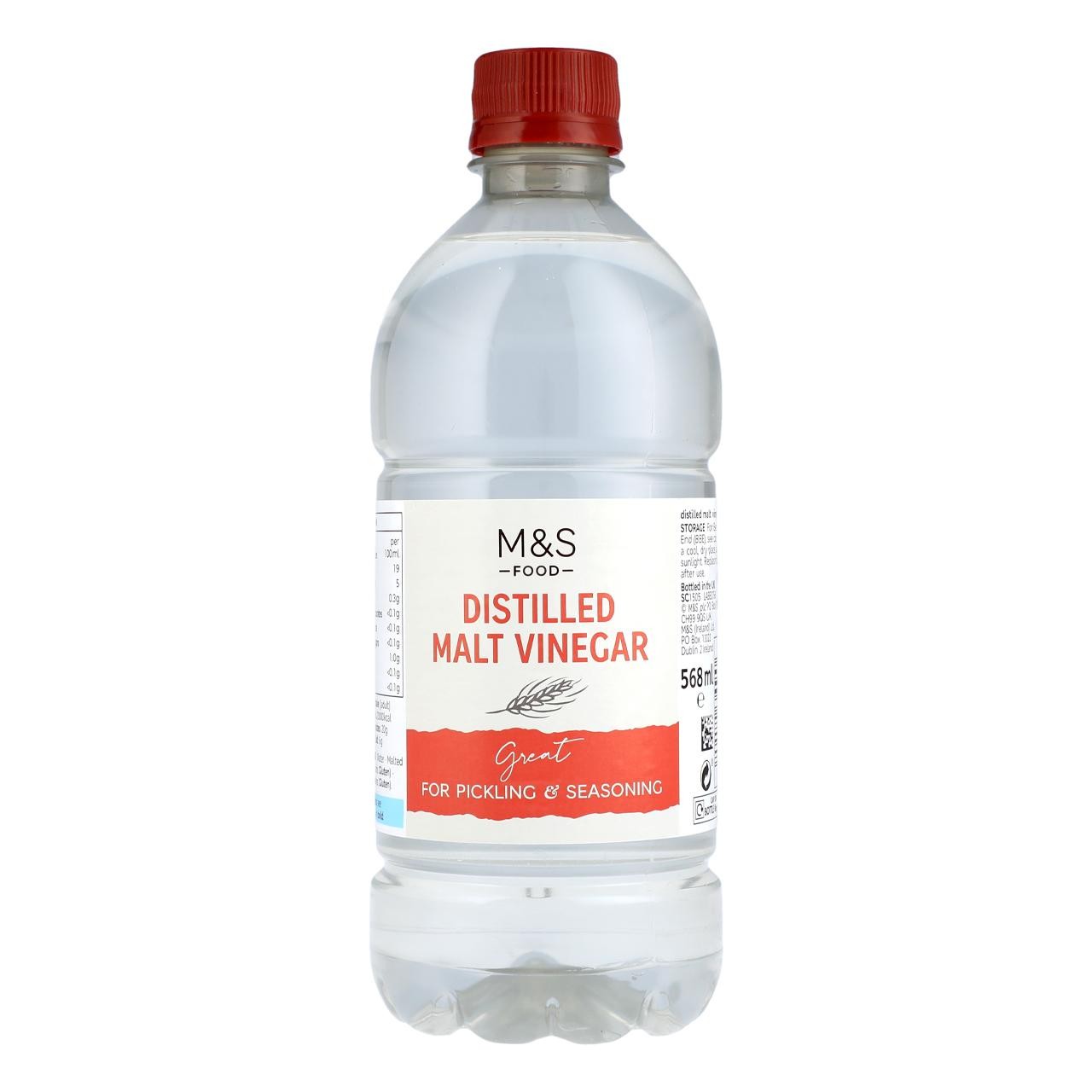 M&S all-purpose distilled malt vinegar, imported from the UK