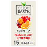 Good Earth Teabags Orange and Passionfruit