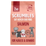 Scrumbles grain-free salmon dry dog food for adult and senior dogs (British brand)