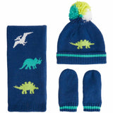 M&S Dino 3 Pack Set 1-3 Years Navy