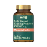 Holland & Barrett Cold Pressed Evening Primrose Oil 1000mg Capsules
