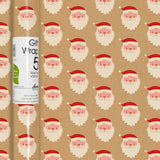 Jolly Santa Christmas Rollwrap