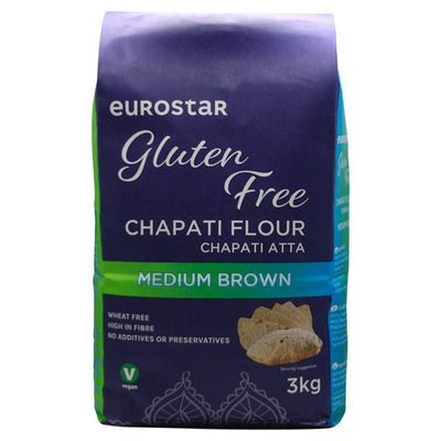Gluten Free Chapati Flour Medium Brown 3kg