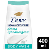 Dove Hypoallergenic Advanced Care Body Wash Shower Gel Fragrance Free