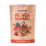 Foodhak Sweet Chilli Beetroot Protein Crackers