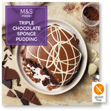 M&S Triple Chocolate Sponge Pudding