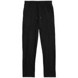 M&S Mens Cotton Modal Pyjama Bottoms, 2XL, Black