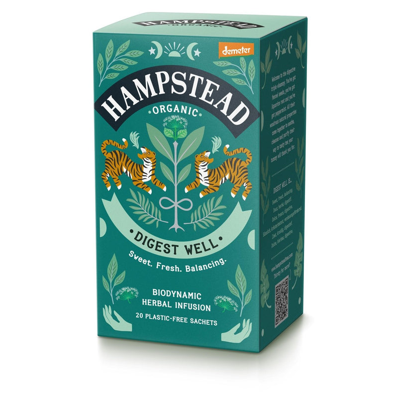 Hampstead Tea Digest Well tea bags 20's