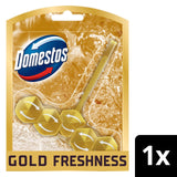 Domestos Limited Edition Gold Freshness Toilet Rim Block