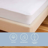 M&S Sleep Solutions Mattress Protector, King Size (5 ft), White