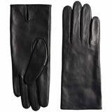 M&S Womens Leather Gloves, M, Black