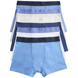 M&S Blue Nautical Trunks, 5-6 Years, Blue Mix