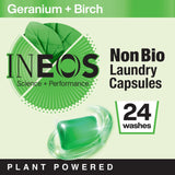 INEOS Non Bio Laundry Capsules Geranium + Birch 24 Washes