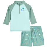 M&S Dinosaur Swim Set, 2 Pack, 6-7 Years, Green